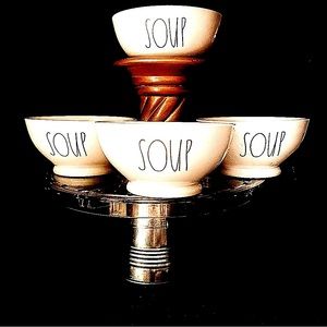 Rae Dunn Soup Bowls (SET OF 4)